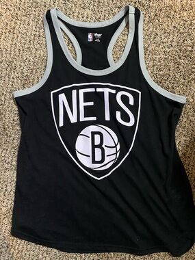 NBA Brooklyn Nets Black Tank Top